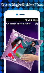 Sequin Magic Cushion Photo Fra screenshot 8