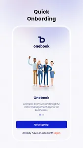 Onebook-Visitor Management App screenshot 0