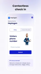 Onebook-Visitor Management App screenshot 3