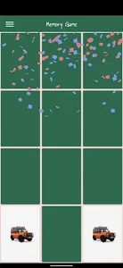 Memory game screenshot 2