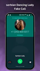Serbian Dancing Lady: Call screenshot 1