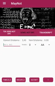 MayNot Mobil Transkript ve Ort screenshot 1