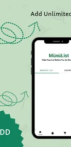 MünüList screenshot 2
