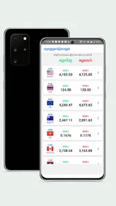 អត្រា​ប្ដូរ​ប្រាក់​រៀល​ - Khme screenshot 0