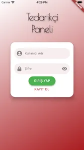 Dündarlar Tedarikçi Paneli screenshot 0
