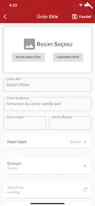 Dündarlar Tedarikçi Paneli screenshot 2