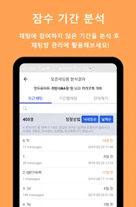 Chat Analysis for KakaoTalk screenshot 2