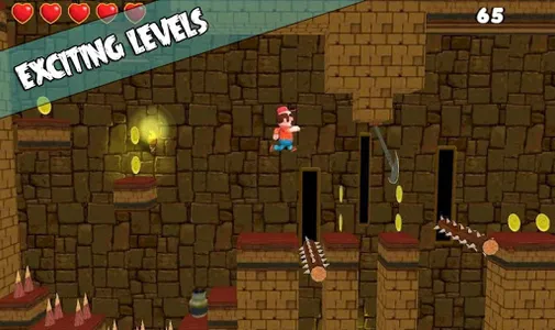 Super Barzo adventure platform screenshot 0