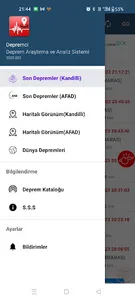 Depremci-Deprem Bilgi Sistemi screenshot 5