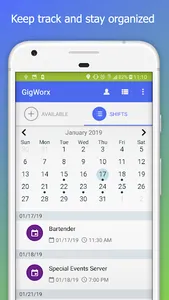 GigWorx screenshot 2