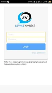 Service Konnect-AgentApp --#A. screenshot 0