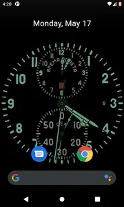 Aviation Clock Wallpaper screenshot 4