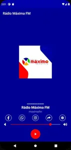 Rádio Máxima FM screenshot 2