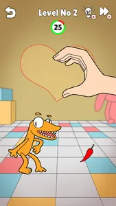Finger Heart - Monster Refill screenshot 0