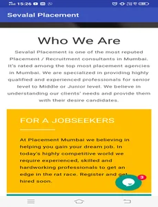 Sevalal Placement screenshot 1