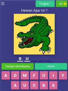 Tebak Hewan Bahasa Indonesia screenshot 9