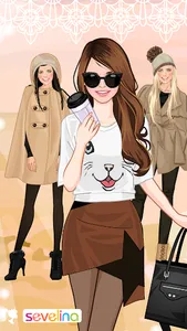 Autumn fashion game for girls screenshot 14