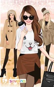 Autumn fashion game for girls screenshot 6