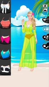 Sunny dress up game for girls screenshot 1