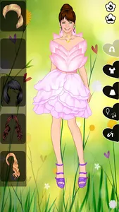 Floral Summer dress up game screenshot 13