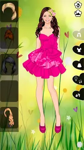 Floral Summer dress up game screenshot 4