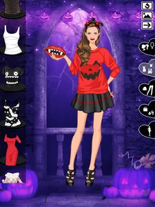 Halloween  dress up game screenshot 21