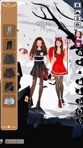 Halloween  dress up game screenshot 5