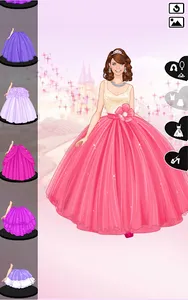 Purple princess dress up screenshot 10