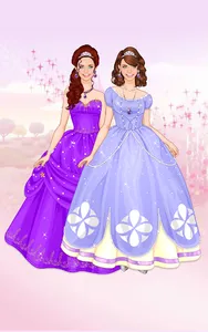 Purple princess dress up screenshot 6