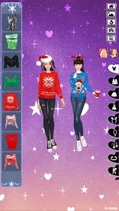 Winter time warm dress up game screenshot 18