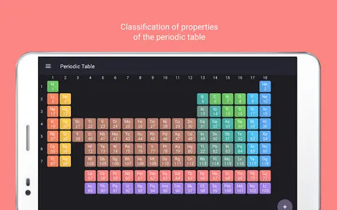 Periodic table Tamode screenshot 9