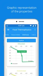 Thermophysical properties food screenshot 4