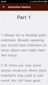 Intention Matters screenshot 0