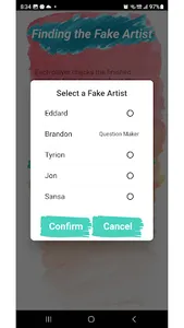 Fake Artist Topic Generator screenshot 6