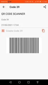 QR reader and barcode scanner) screenshot 4