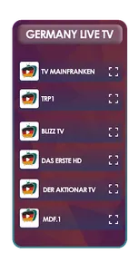 German TV Live screenshot 1