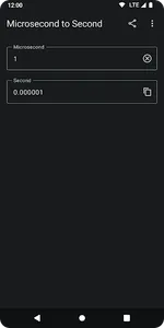 Microsecond to Second screenshot 2