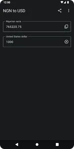 NGN to USD screenshot 3