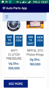 Sf Auto Spare Parts App, Spare screenshot 0