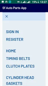 Sf Auto Spare Parts App, Spare screenshot 1