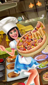 My Pizza Truck Cafe Deluxe 2D: screenshot 1