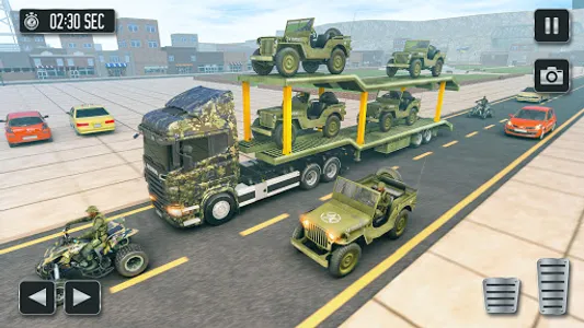 Real Army Vehicle Transport 3D screenshot 12