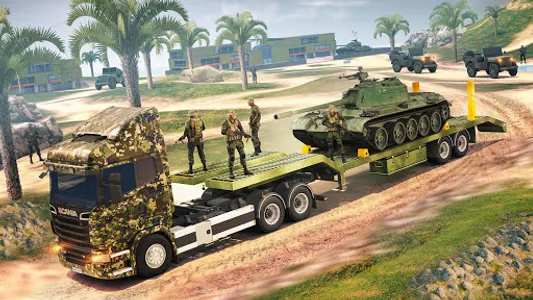 Real Army Vehicle Transport 3D screenshot 16