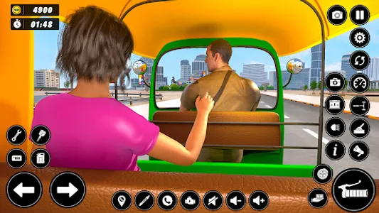 Auto Tuk Tuk Rickshaw Game screenshot 3