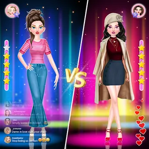 Fashion Makeover Dress Up Game screenshot 0