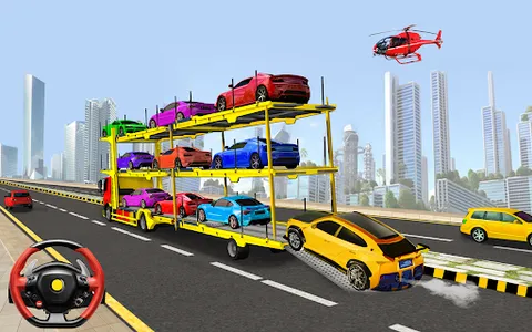 City Car Transport Tuck Games screenshot 0