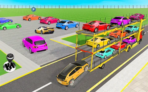 City Car Transport Tuck Games screenshot 8