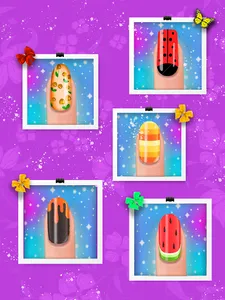 Fashion Nail Polish Salon Game screenshot 3