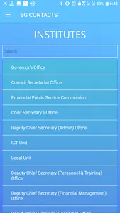 SG Contacts screenshot 1