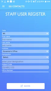 SG Contacts screenshot 4